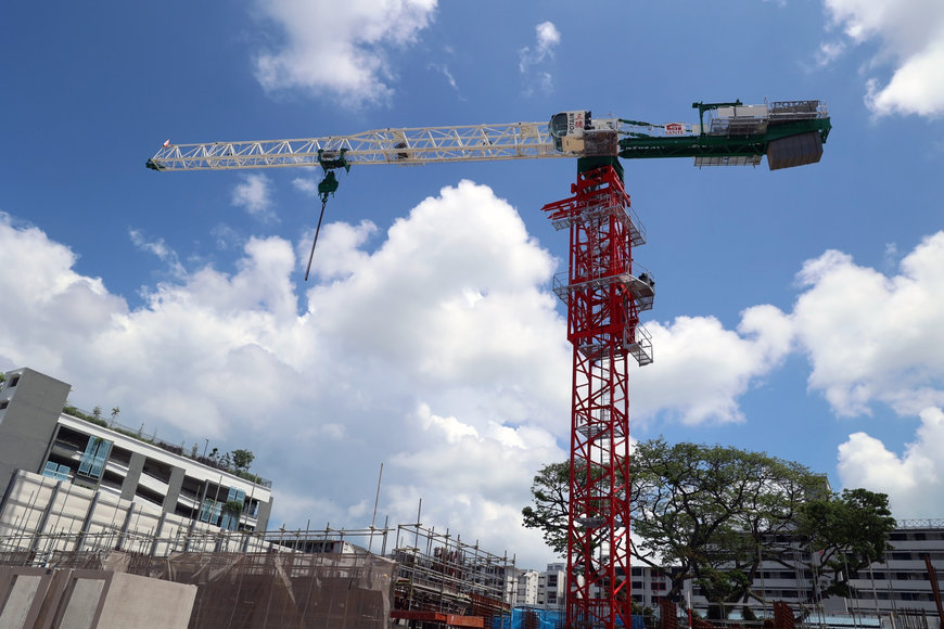 Compact and powerful: Potain MCT 565 A crane debuts in Singapore